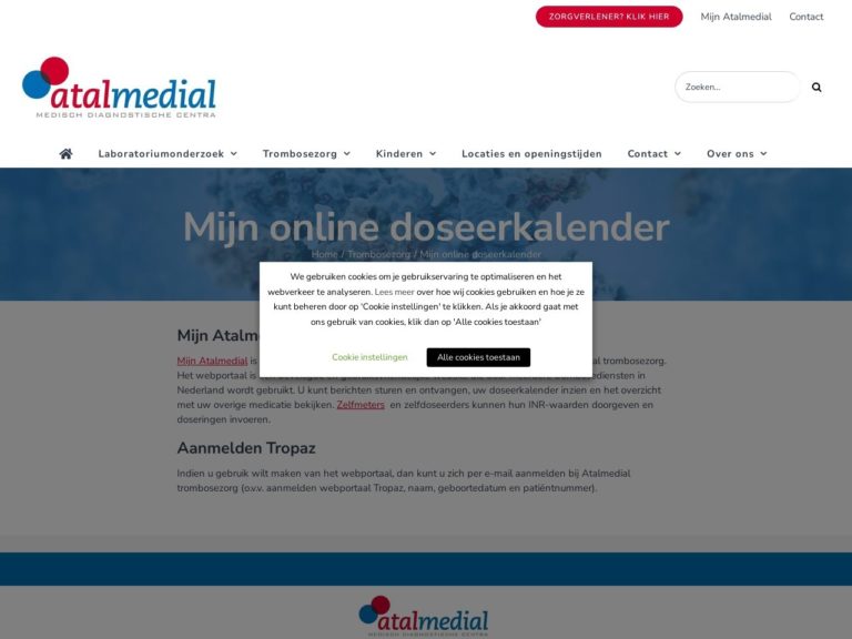 Inloggen bij Atal Medial Inloggen Bij